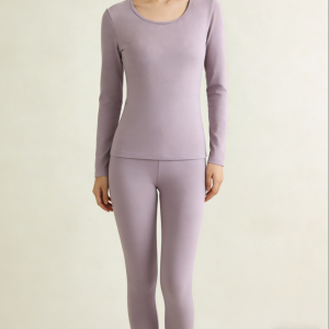 淡紫色内衣套装