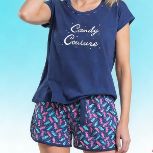 蓝色家居服套装