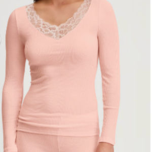 粉色蕾丝花边内衣