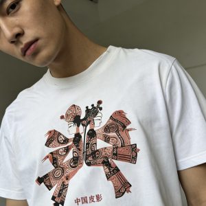 国风中国皮影半袖